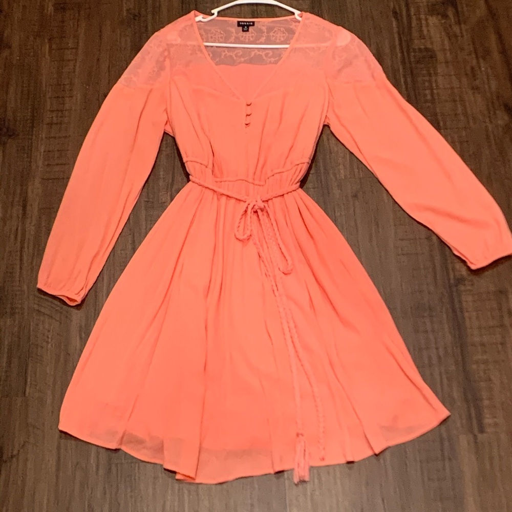 Feminine Peasant Dress